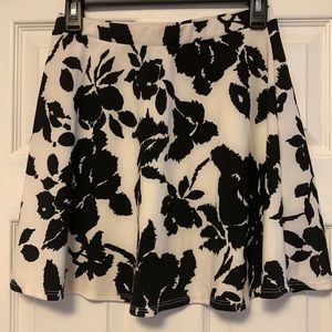 Floral Print Skirt